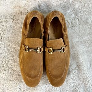 ✨ Salvatore Ferragamo Horsebit Suede Drivers - US Mens Size 12 ✨
